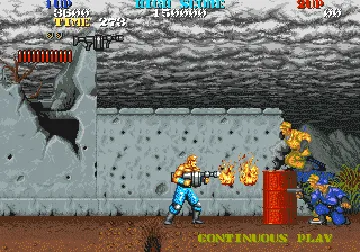 Thunder Fox (Japan) screen shot game playing